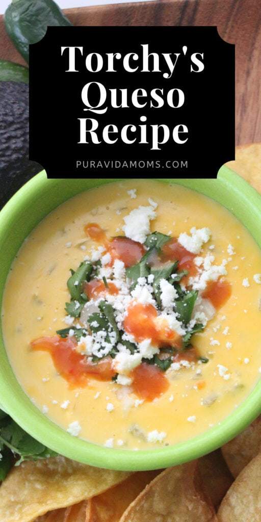 Torchy's Queso Dip Copycat Recipe pinterest image