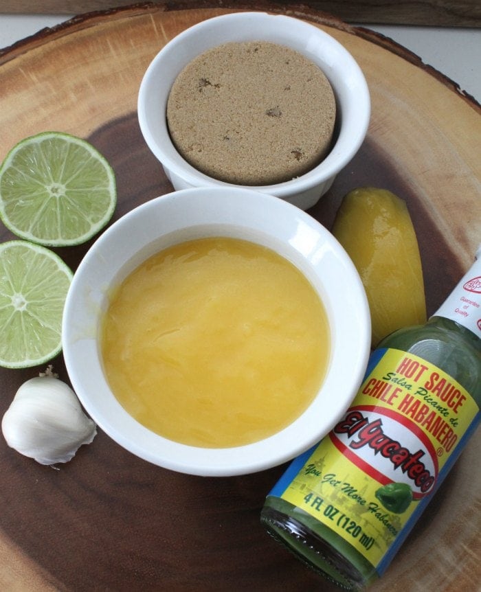 Mango Habanero Chicken Wings Ingredients