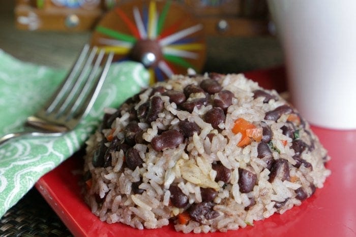 Costa Rican gallo pinto- the national dish and arguably the most memorable part of any Costa Rican vacation. Recreate the traditional Costa Rican gallo pinto recipe at home for the perfect breakfast or vegetarian side for any meal!
