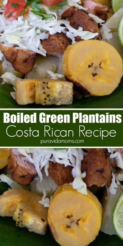 Costa Rican Boiled Plantains.