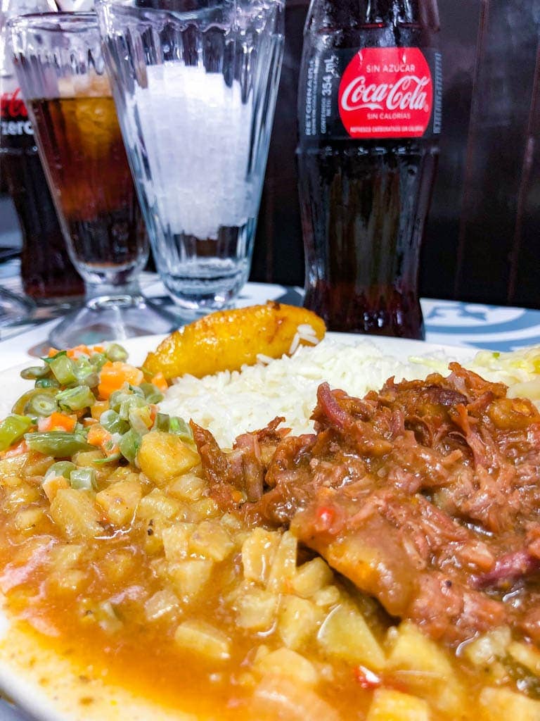 casado and coca-cola in costa rica.