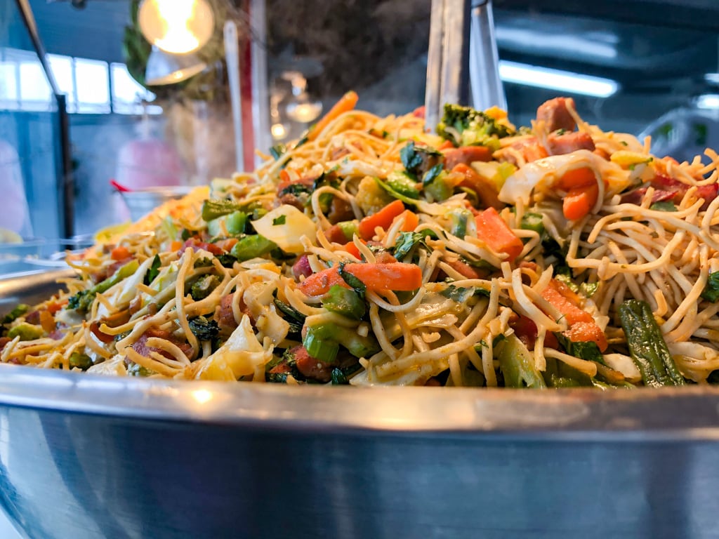 close up of chops suey Costa Rica recipe