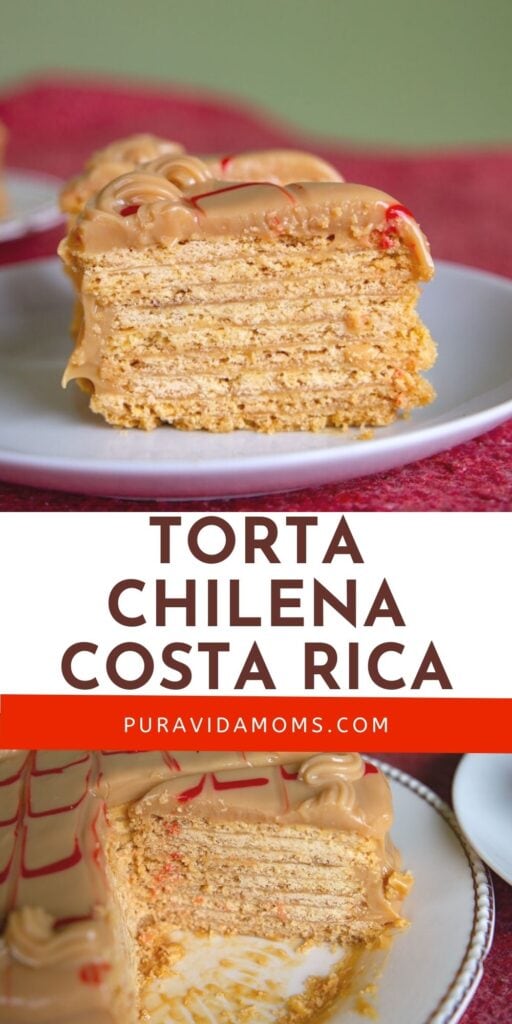 Torta Chilena Costa Rica pin