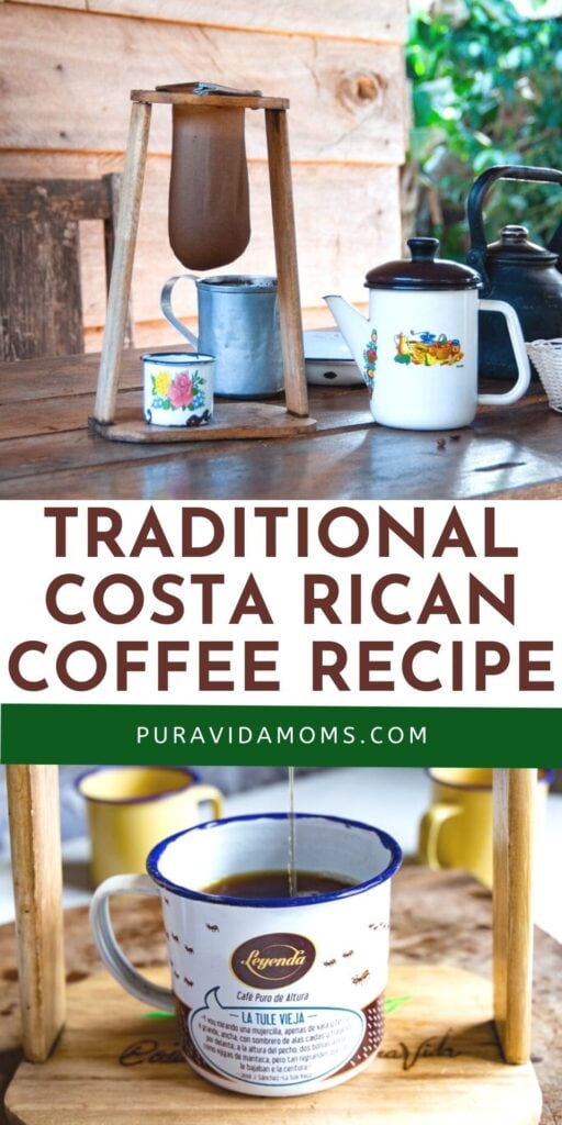 Traditional Costa Rican Coffee Recipe pin