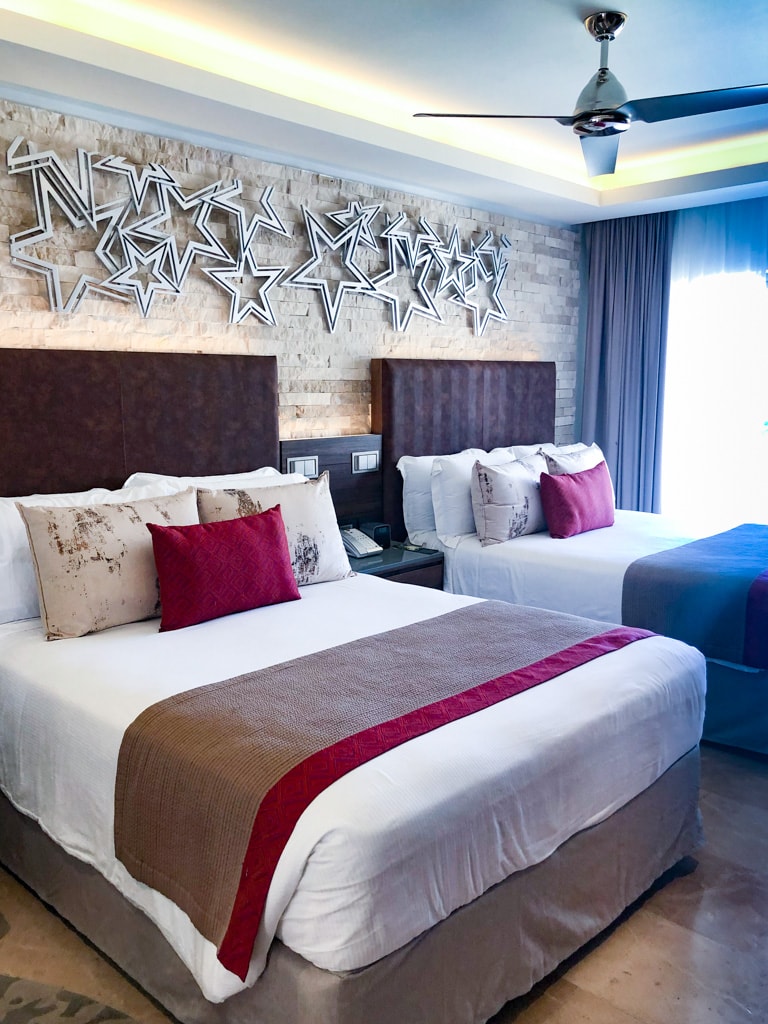 room at the planet Hollywood