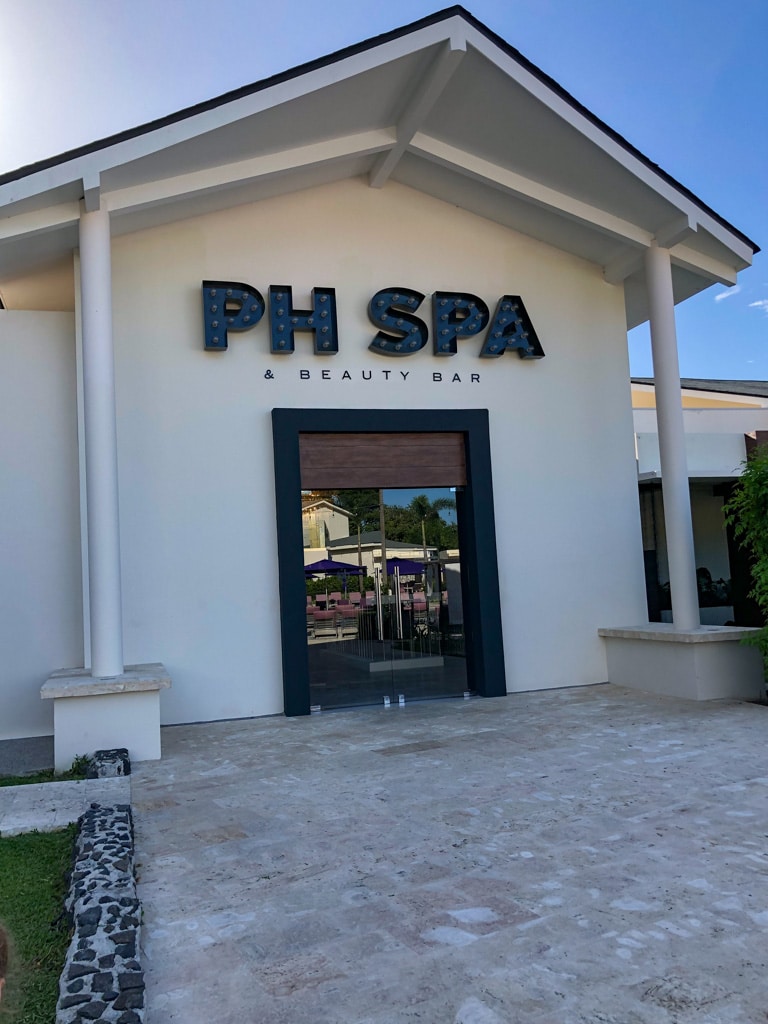 spa at the resort