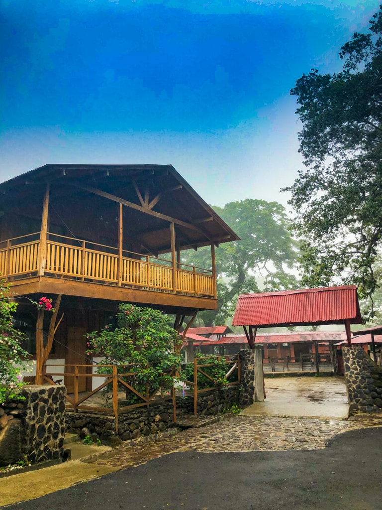 Entrance To Hacienda Guachipelin Costa Rica