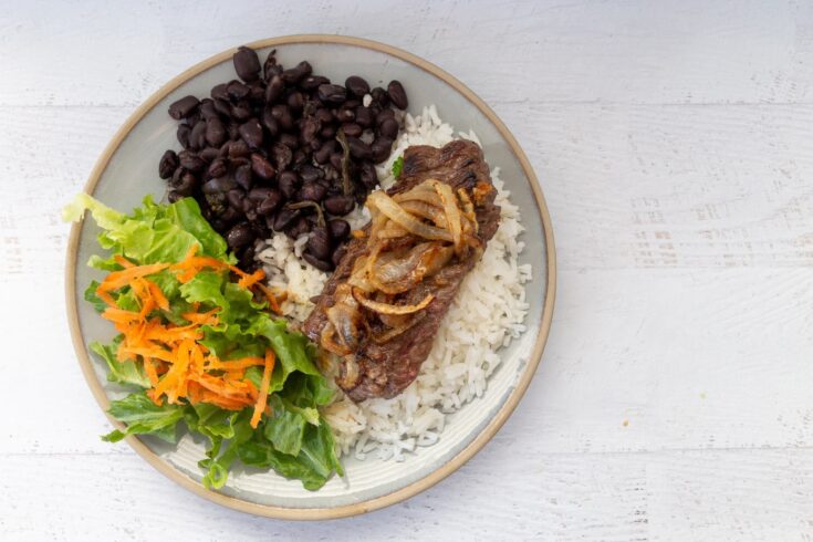 Costa Rican Bistec Encebollado- Beef with Onions