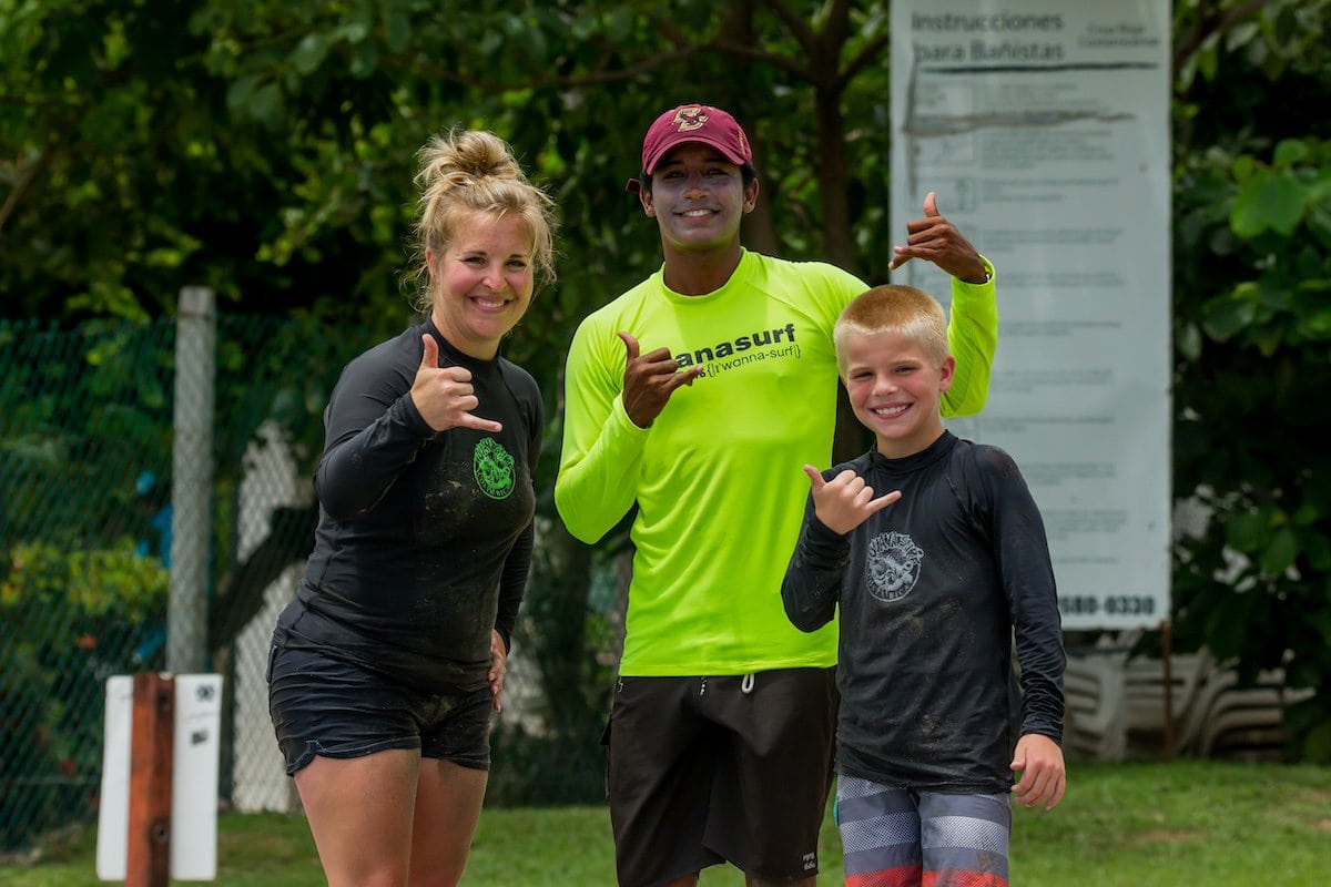 Iguana Surf Family Surf Camp